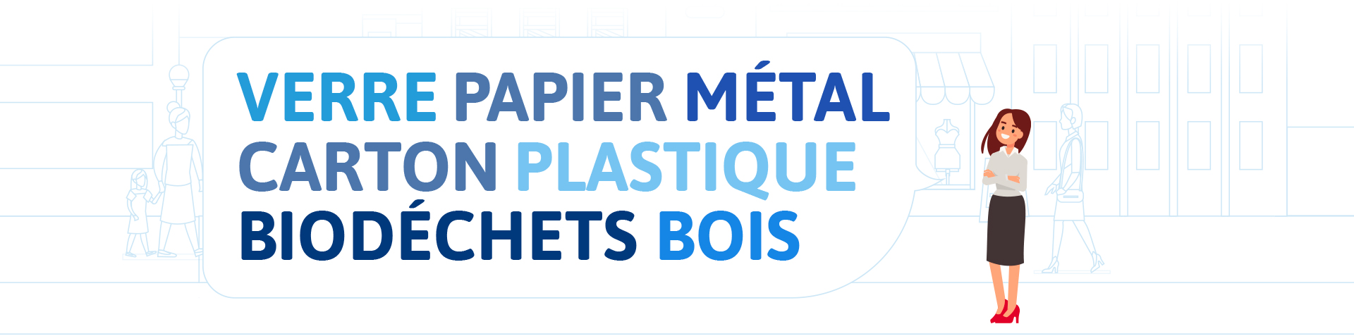Un professionnel s'interrogeant sur les matières à recycler